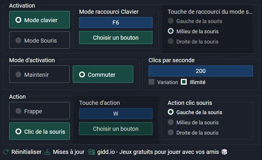 🖱️ Speed Auto Clicker - Débloqué auto clicker rapide