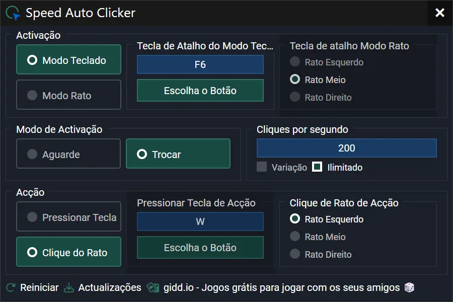 Clicador Automático - Clicker automático ajustável para celular - Adequado  para jogos, transmissões ao, recompensa, clique dedo simulado com clicker