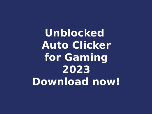 🖱️ Speed Auto Clicker - Unblocked fast auto clicker
